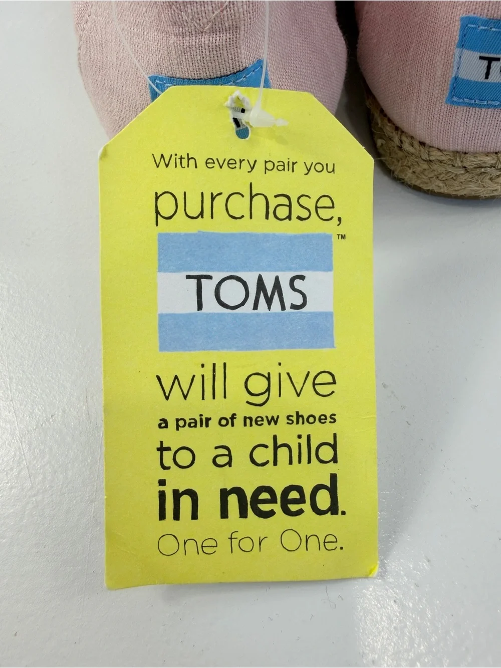 TOMS Wmns Deconstructed Alpargata Rope Espadrilles Blossom Slub Chambray Sz 10